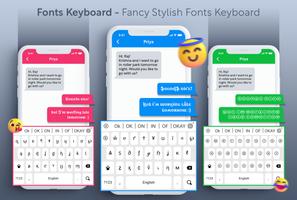 Fonts Keyboard 스크린샷 1