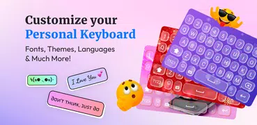 Fonts Keyboard Themes - Emoji