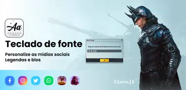 Teclado de Fonte:Art de Fontes