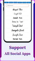 Fonts Keyboard - Stylish Text Screenshot 1