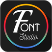 Font Studio Text zum Foto