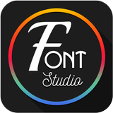 Font Studio  کردن متن به عکس