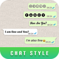 Fancy font style for whatzup