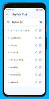 Şık Yazı Tipleri,Metin,Emoji Ekran Görüntüsü 2