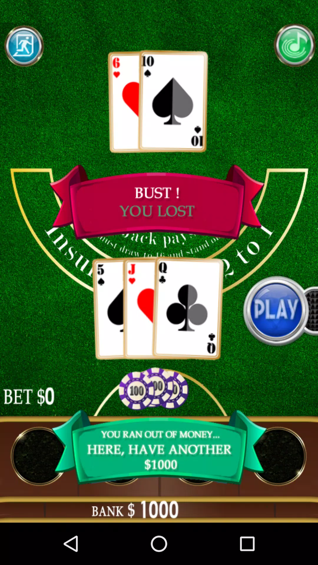 BLACKJACK 21 CASINO FREE APK for Android Download
