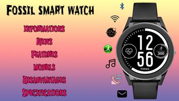 برنامه‌نما fossil smartwatch عکس از صفحه
