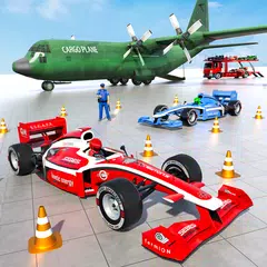 Us Police Multi level Car Transport Truck Games APK download