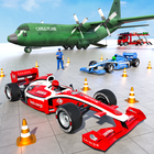 Formula Multi Car Transport : Crazy Stunt racing أيقونة