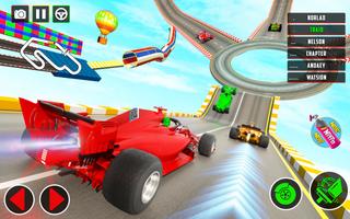 Formula Car Stunt : Car Games capture d'écran 3