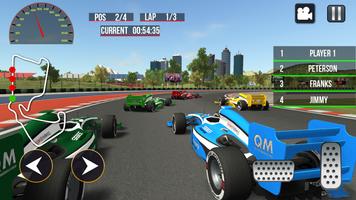 Jogo de Fórmula Carro Corridas imagem de tela 2