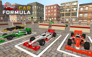 Formula Car Parking Affiche