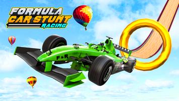 Poster Crazy Formula Racing Car Stunt