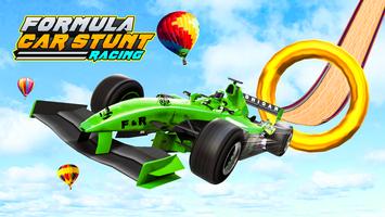 Crazy Formula Racing Car Stunt Affiche