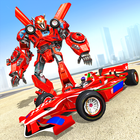 Formula Car Robot Game: Stunt Car Racing Simulator icon