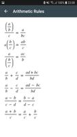 Math Formulas Algebra 스크린샷 1