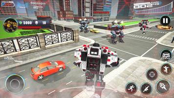 Transform Car Robot Game : Formula Car Robot War Affiche