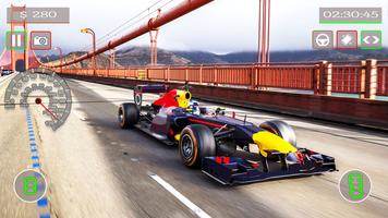 formule racen 2022 auto racen-poster