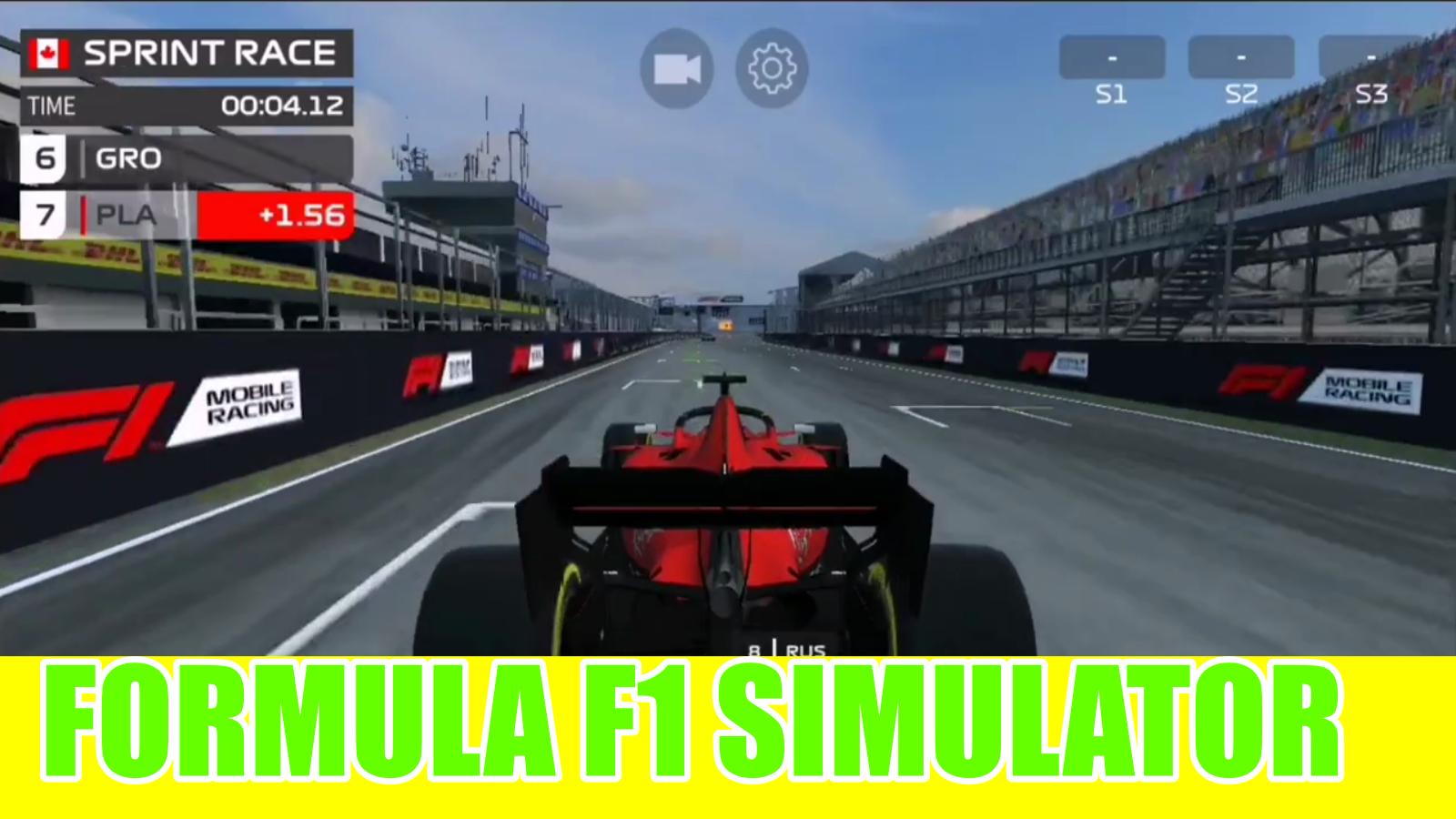 Formula F1 Racing Simulator APK Download for Android - Latest Version