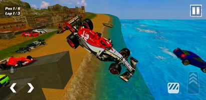 Gt Car Formula Car Stunts Game Affiche