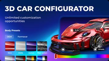 Poster Formacar 3D Tuning, Car Editor
