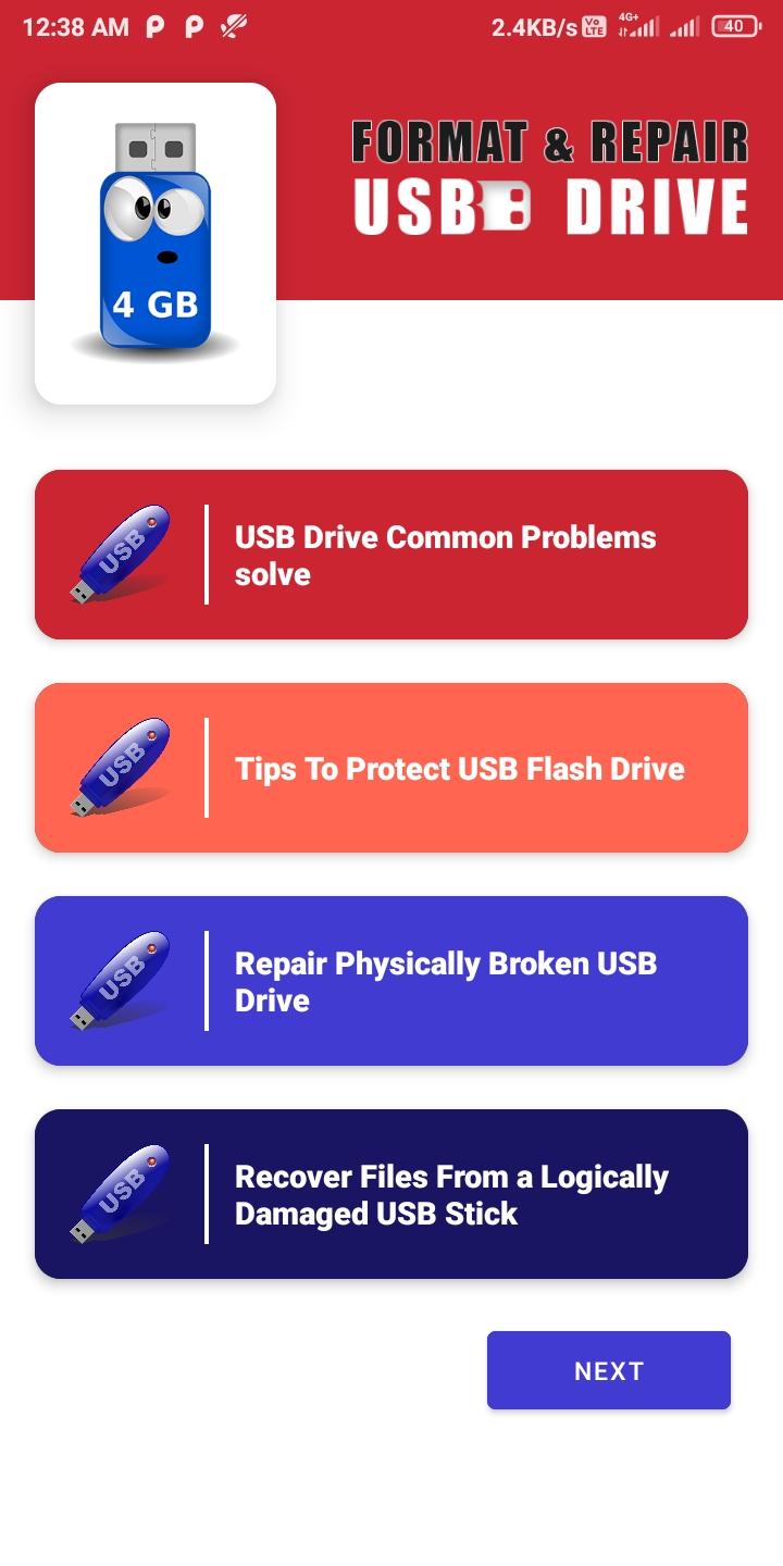 Format and repair corrupt usb APK for Android Download