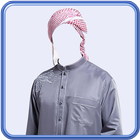 Arab Men Photo Suit أيقونة