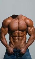 Body Builder Men Photo Suit تصوير الشاشة 2