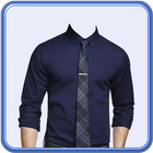 Man Formal Shirts Photo Suit icône