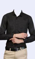 Man Formal Shirts Photo Suit الملصق