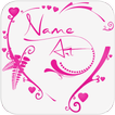 Name Art: Grid, Collage Editor