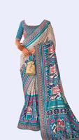 Women Saree Photo постер