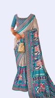 Women Saree Photo-poster