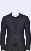 Formal Men Photo Suit Affiche