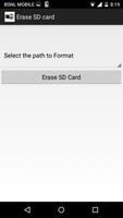 1 Schermata Erase SD card