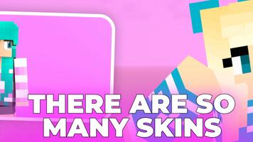 Skins Barbie Craft captura de pantalla 1