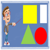 تعليم الأشكال الهندسية والألوا APK