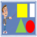 تعليم الأشكال الهندسية والألوا APK