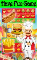 Hamburger Match 3 syot layar 2