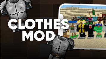 Сlothes Mod for Minecraft PE পোস্টার