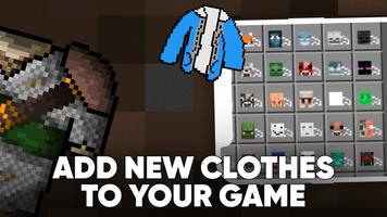 Сlothes Mod for Minecraft PE capture d'écran 2