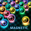 Magnetic balls 2: 輝くネオンバブル