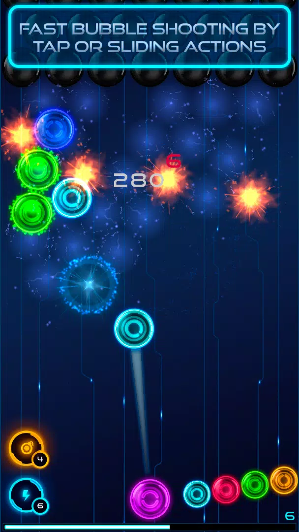 Magnetic Balls: Neon