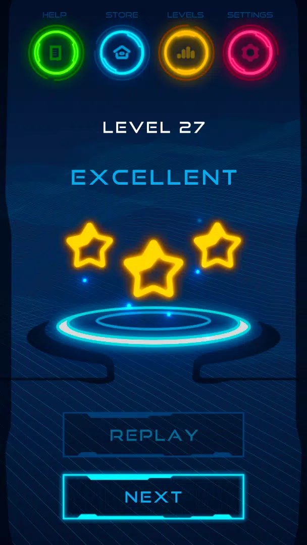 Magnetic Balls: Neon