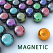 Magnetic balls bubble shoot