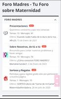 Foro Madres - Maternidad, embarazo y bebes স্ক্রিনশট 1