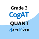 CogAT 4Achiever – Form 7 Quantitative Prep Grade 3 icône