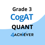 CogAT 4Achiever – Form 7 Quantitative Prep Grade 3 Zeichen