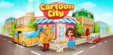 Cartoon City - farm to village