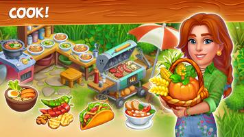Poster Farm Town Family Garden Quest