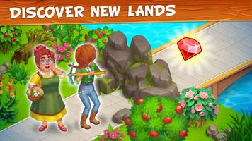 2 Schermata Farm Town Family Garden Quest